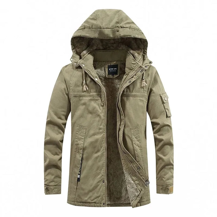 Byron | Bequeme Fleecejacke mit Kapuze