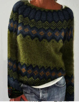 Harper - Retro Strickpullover